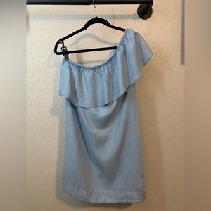 7 for all mankind denim dress